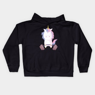 einhorn elfe prinzessin fee meerjungfrau zauberer3 Kids Hoodie